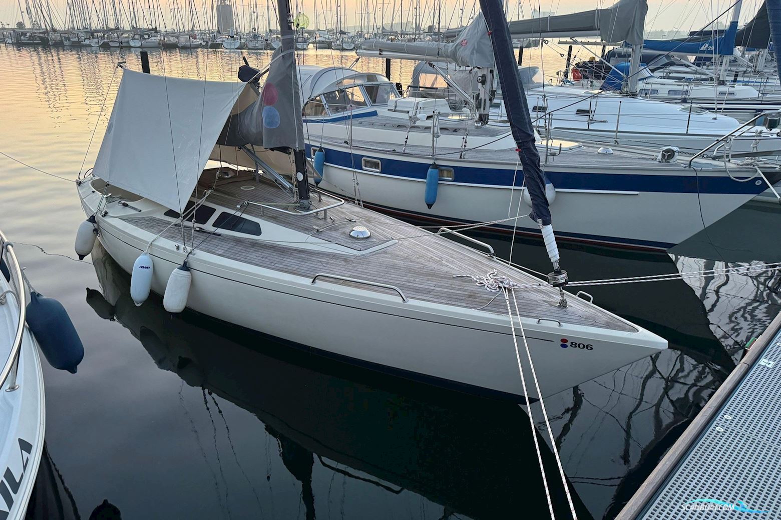 O.L.-Boats One Design International 806 Sailingboat 1977, with Suzuki engine, Germany