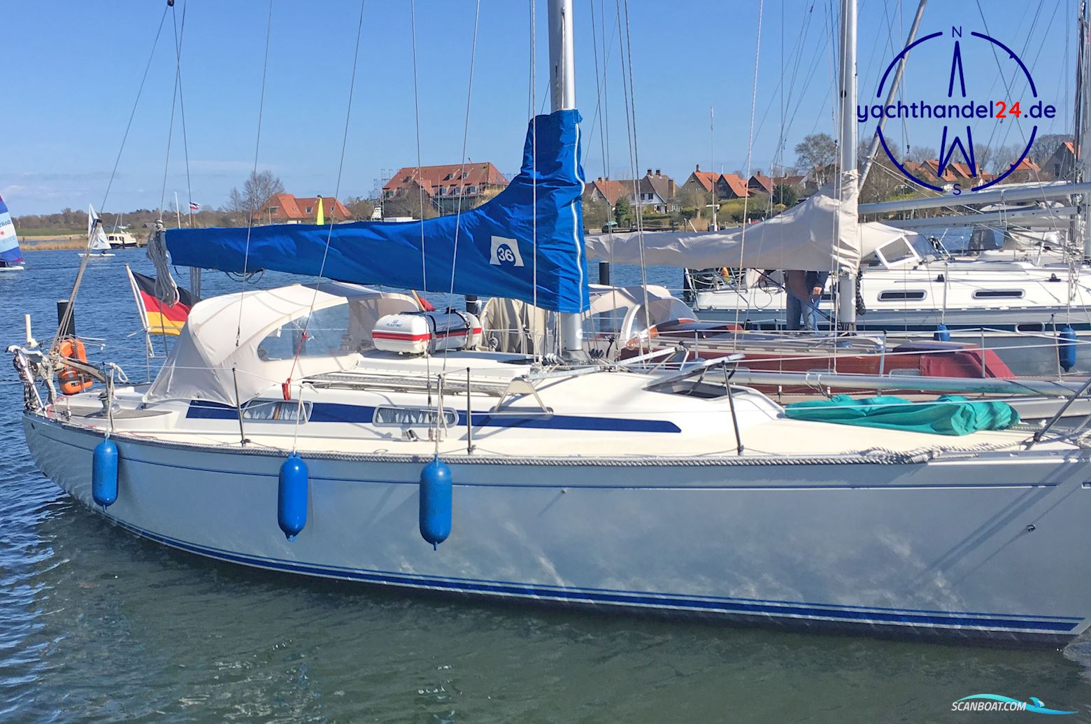Omega 36 Sailingboat 1988, with Yanmar engine, Germany