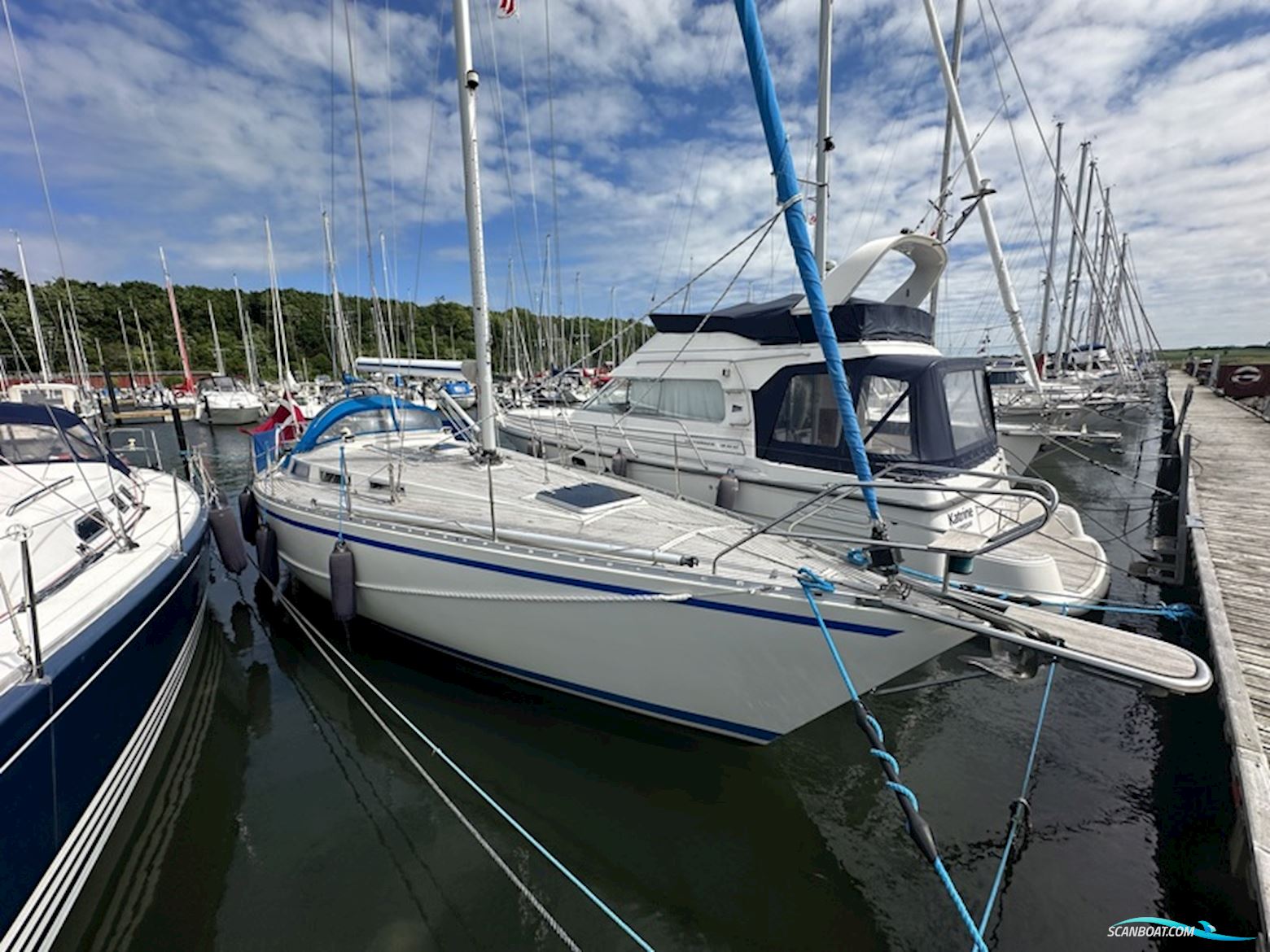 Puzzle 36 Sailingboat 1986, with Yanmar 3YM 30F
 engine, Denmark