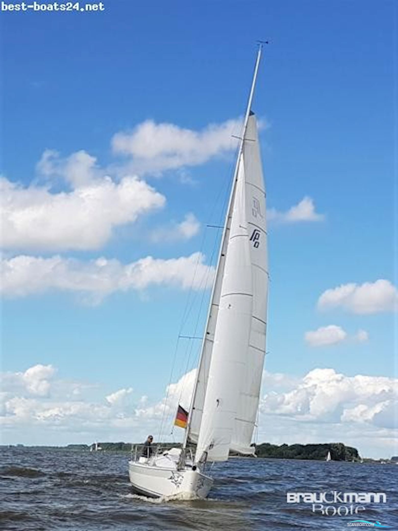 Rommel Modell Sailingboat 1994, with Yamaha Motor Company engine, Germany