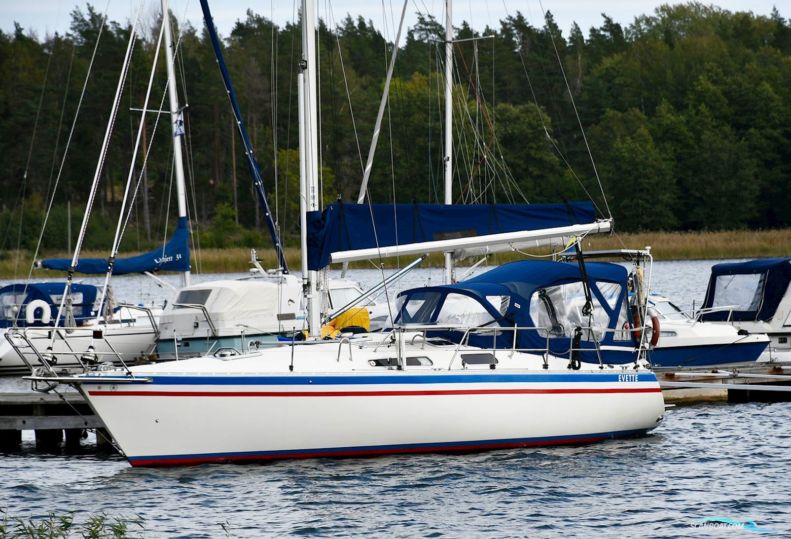 Scanmar 345 Sailingboat 1989, with Yanmar 3JH 4O hk engine, Sweden