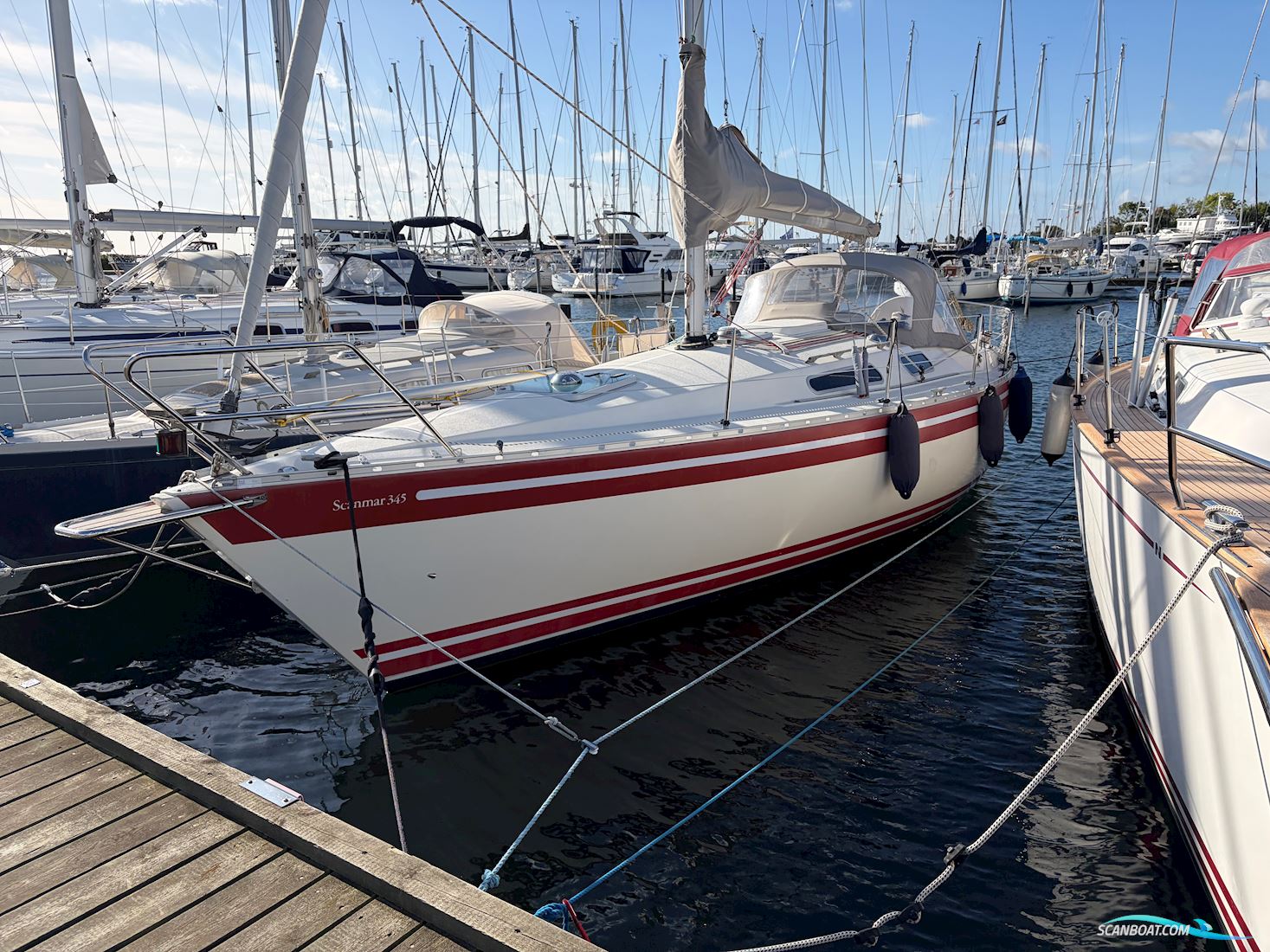Scanmar 345 Sailingboat 1988, with Volvo Penta engine, Denmark