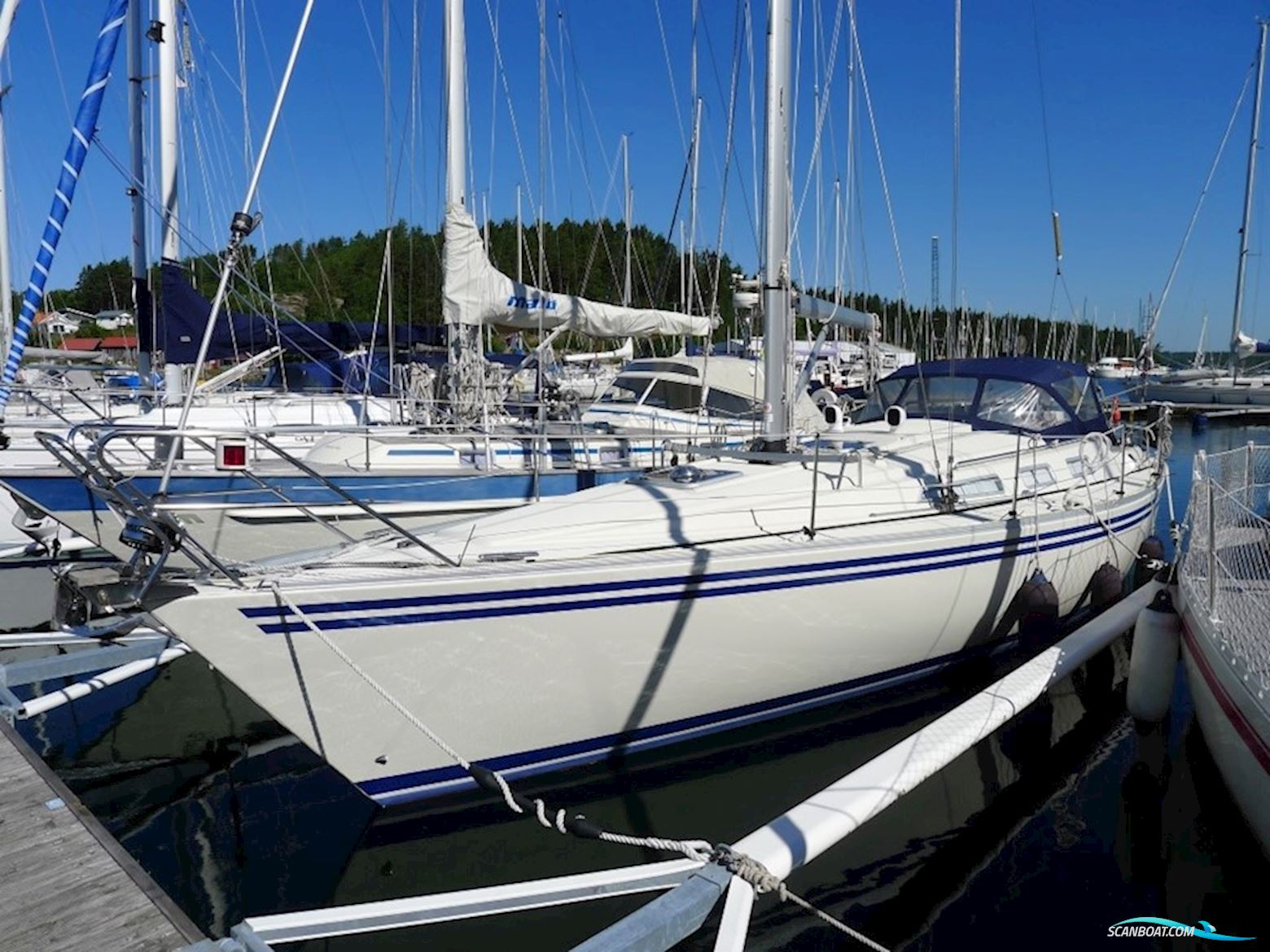 Scanner 391 Sailingboat 2006, with Volvo Penta D1-30 SD engine, Sweden