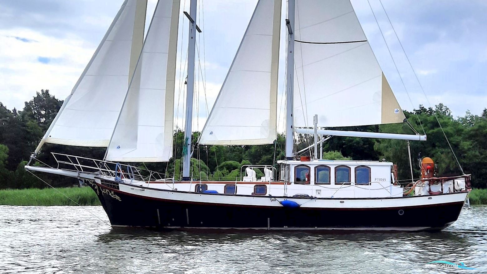 Schooner 43 "Aleja" Sailingboat 1970, with Volvo TD70B engine, Finland