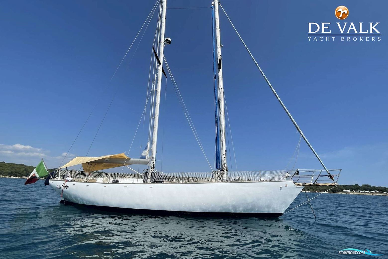 Sciarrelli Schooner Sailingboat 1984, with Iveco engine, Italy