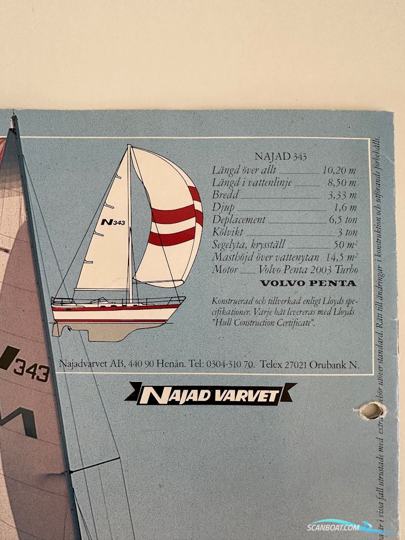 SOLGT Najad 343 Nedsat