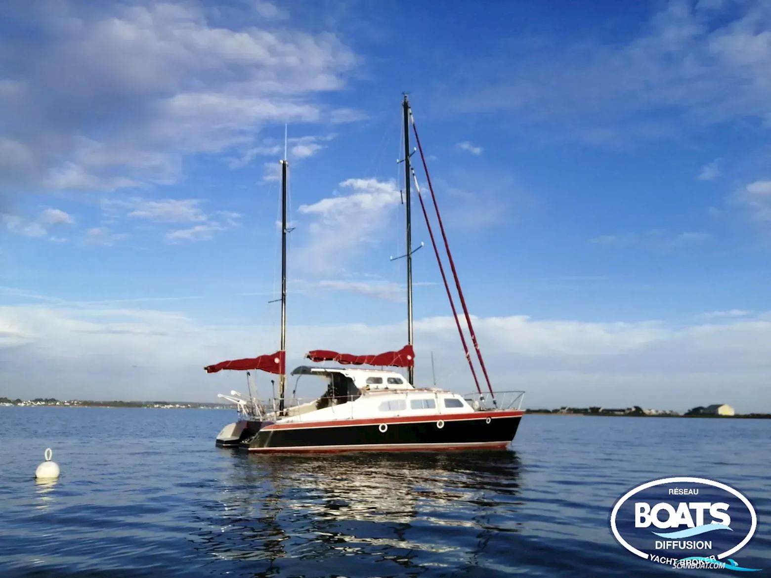 South Coast Catamaran Oceanic 30 Sailingboat 1968, with Nanni Diesel engine, France