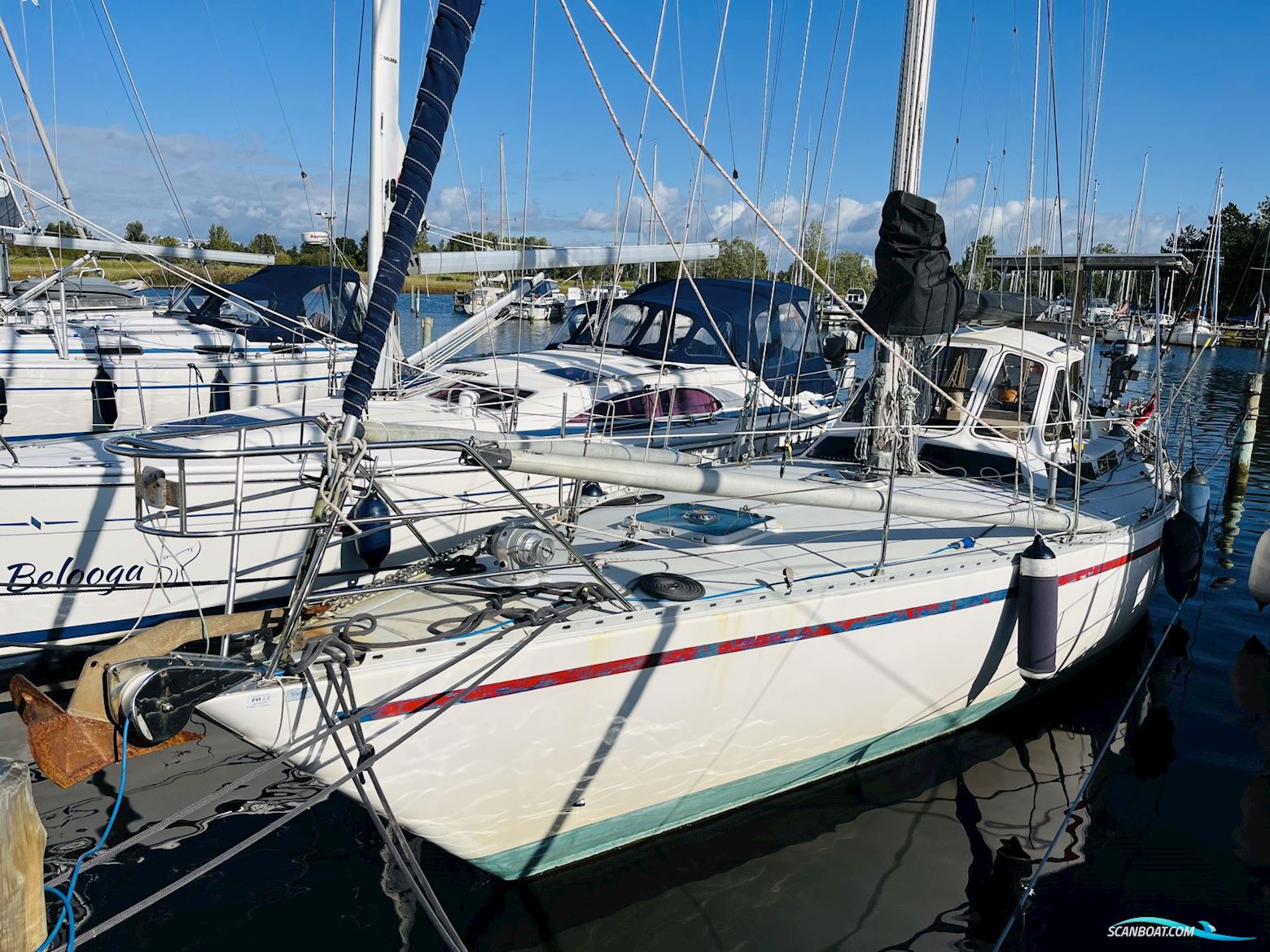 Spanker 42 (E. G. Van De Stadt) Sailingboat 1973, with Perkins M65 engine, Denmark