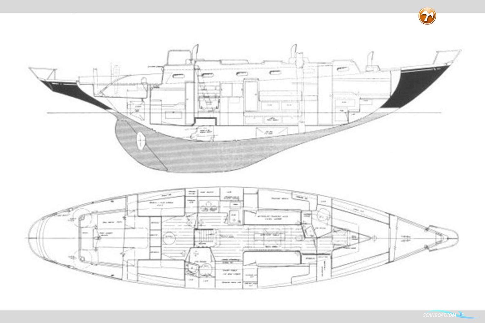 Sparkman & Stephens Sailmaster 45 Yawl