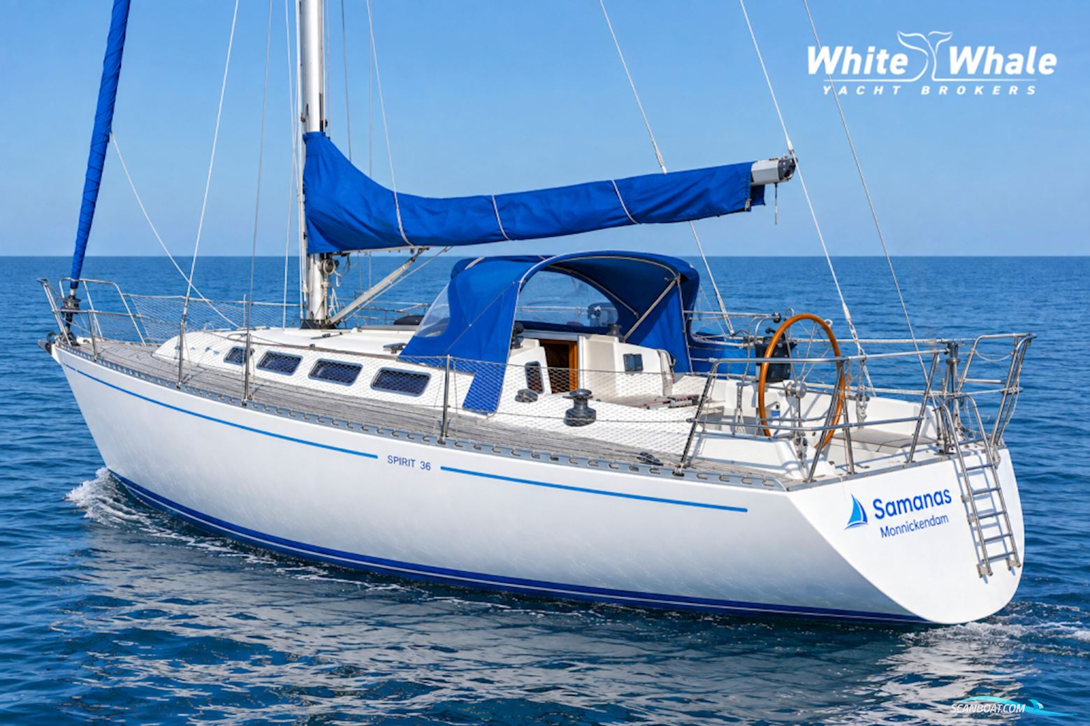 Spirit 36 Sailingboat 1987, with Volvo Penta engine, The Netherlands