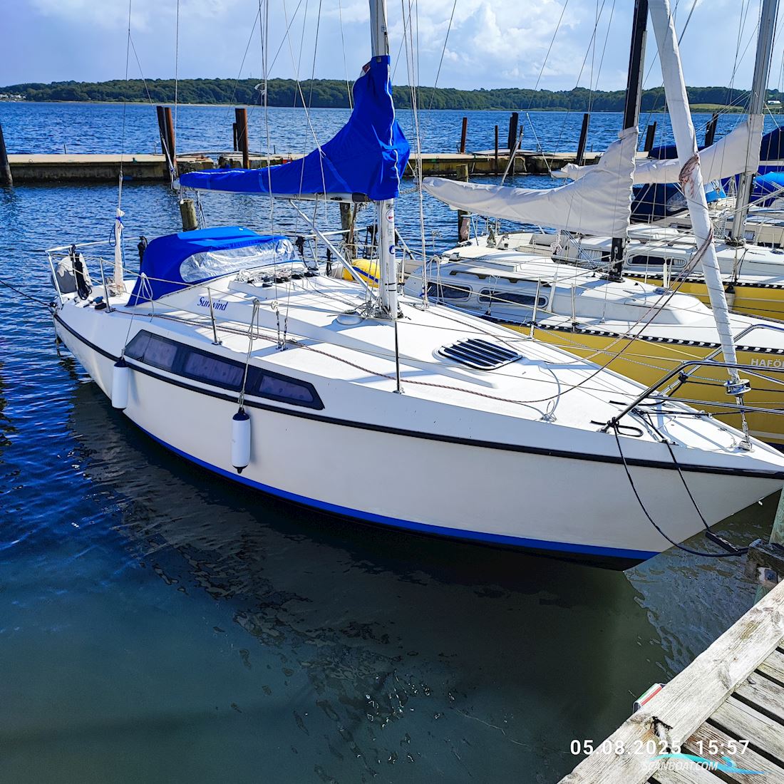 Sunwind 26 Sailingboat 1979, with Volvo Penta MD5A engine, Denmark