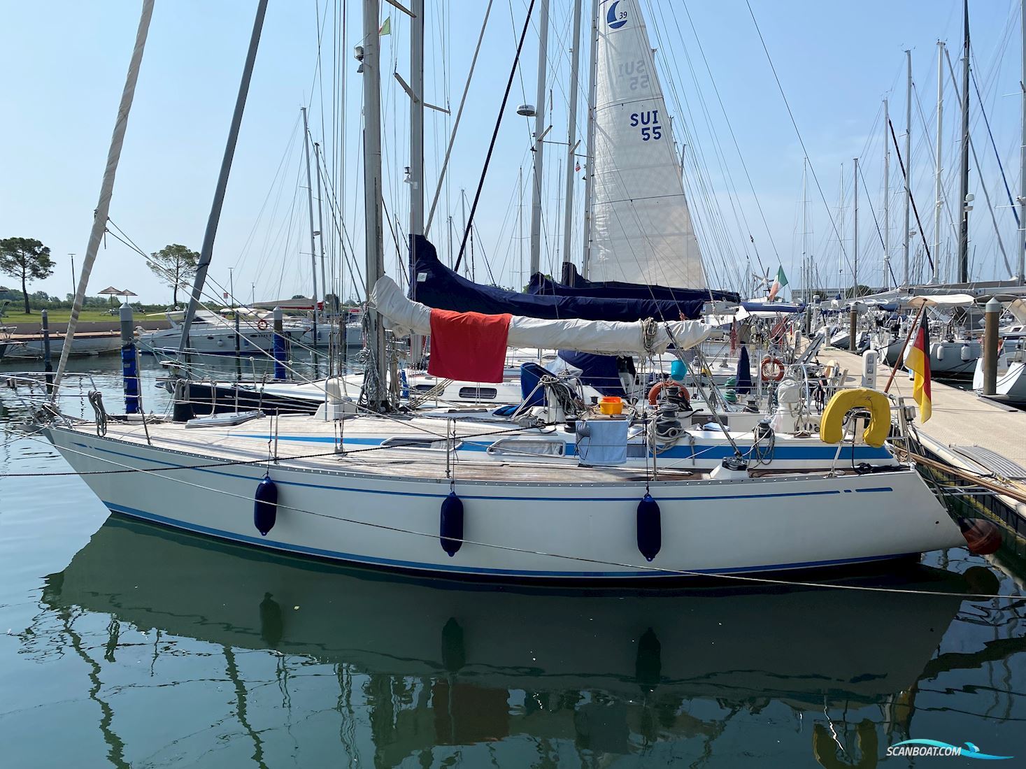 Swan 371 Sailingboat 1982, with Bukh engine, Italy