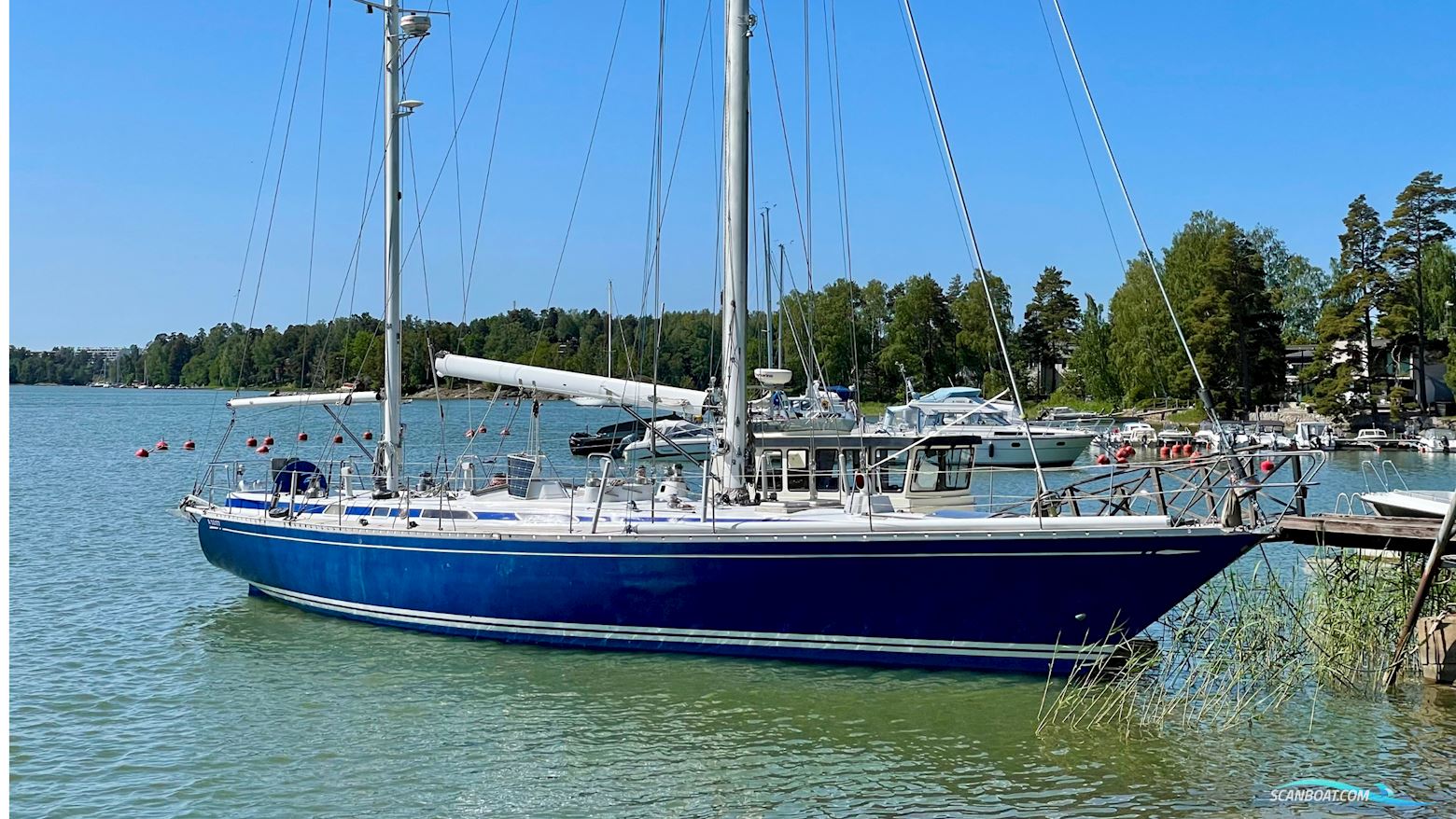 Swan 57 Sailingboat 1978, with Nanni N4.80 engine, Finland