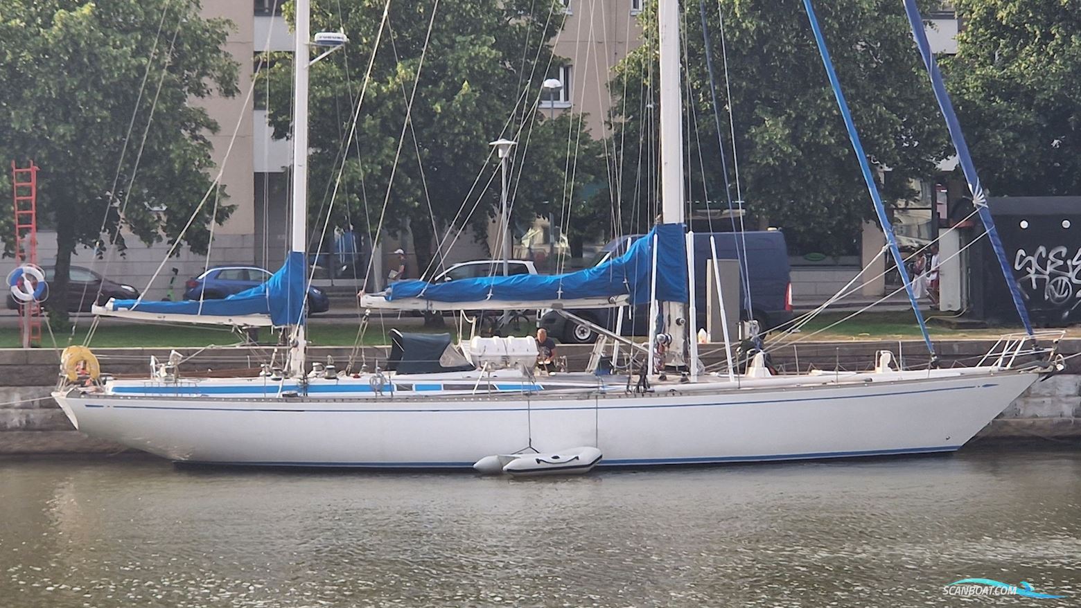 Swan 65 Sailingboat 1973, with Sisu 620 DM engine, Finland