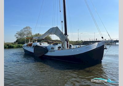 Tjalk Paviljoen Sailingboat 1920, with Volkswagen  engine, The Netherlands