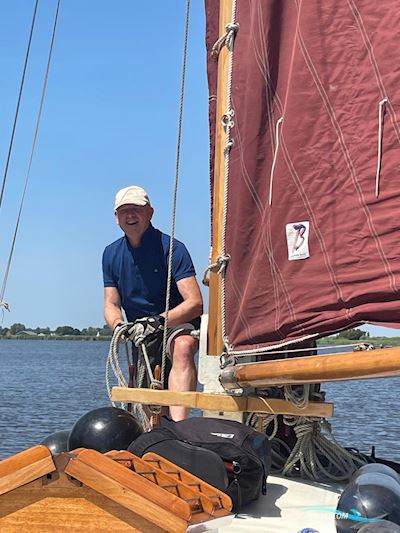 Tjalk Zeiltjalk Sailingboat 1928, with Timray engine, The Netherlands