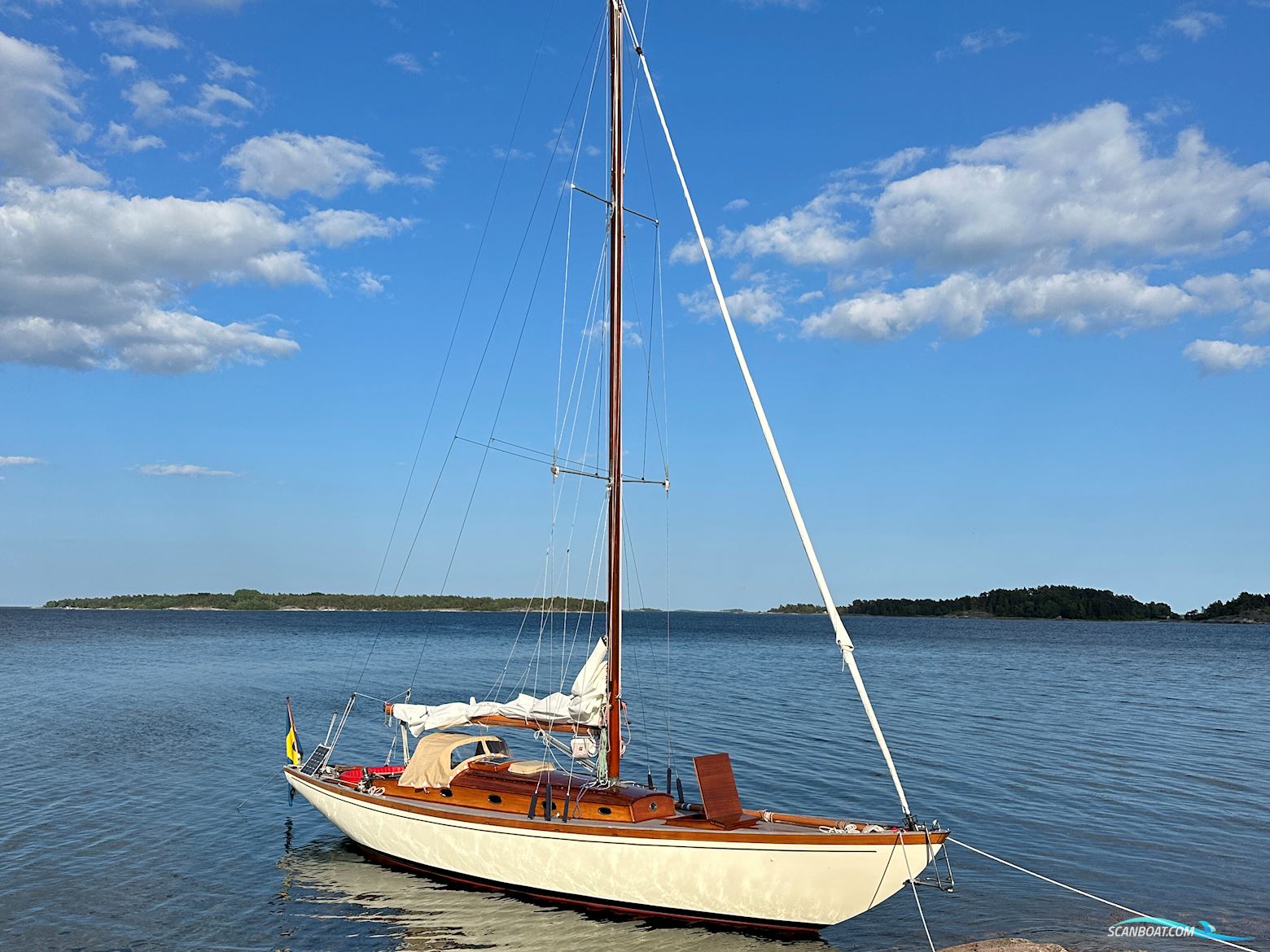 Tore Holm Velella Sailingboat 1953, with Volvo Penta engine, Sweden