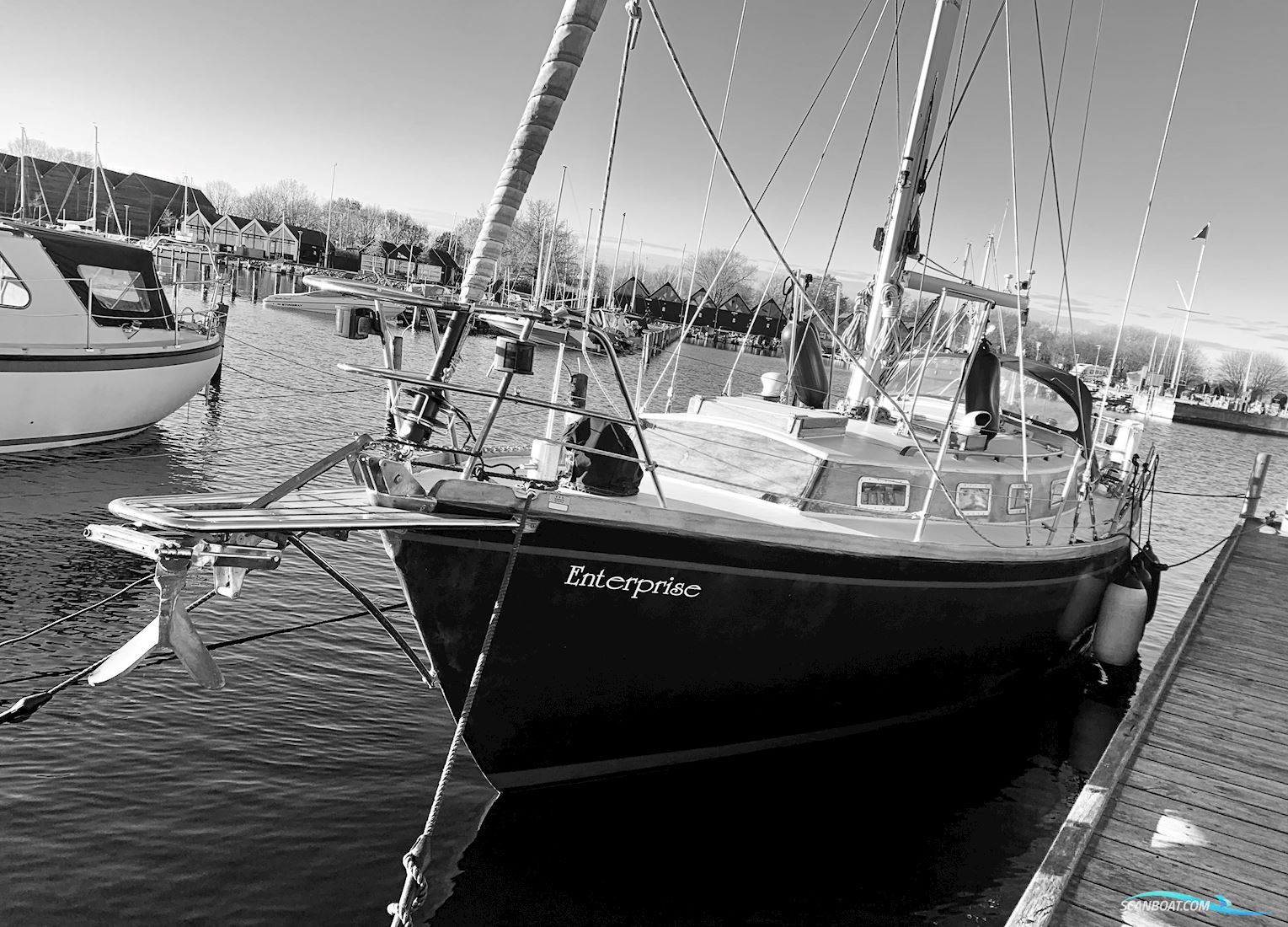 Van Dam 34 Sailingboat 1974, with Yanmar 29 HK 3YM30 engine, Denmark