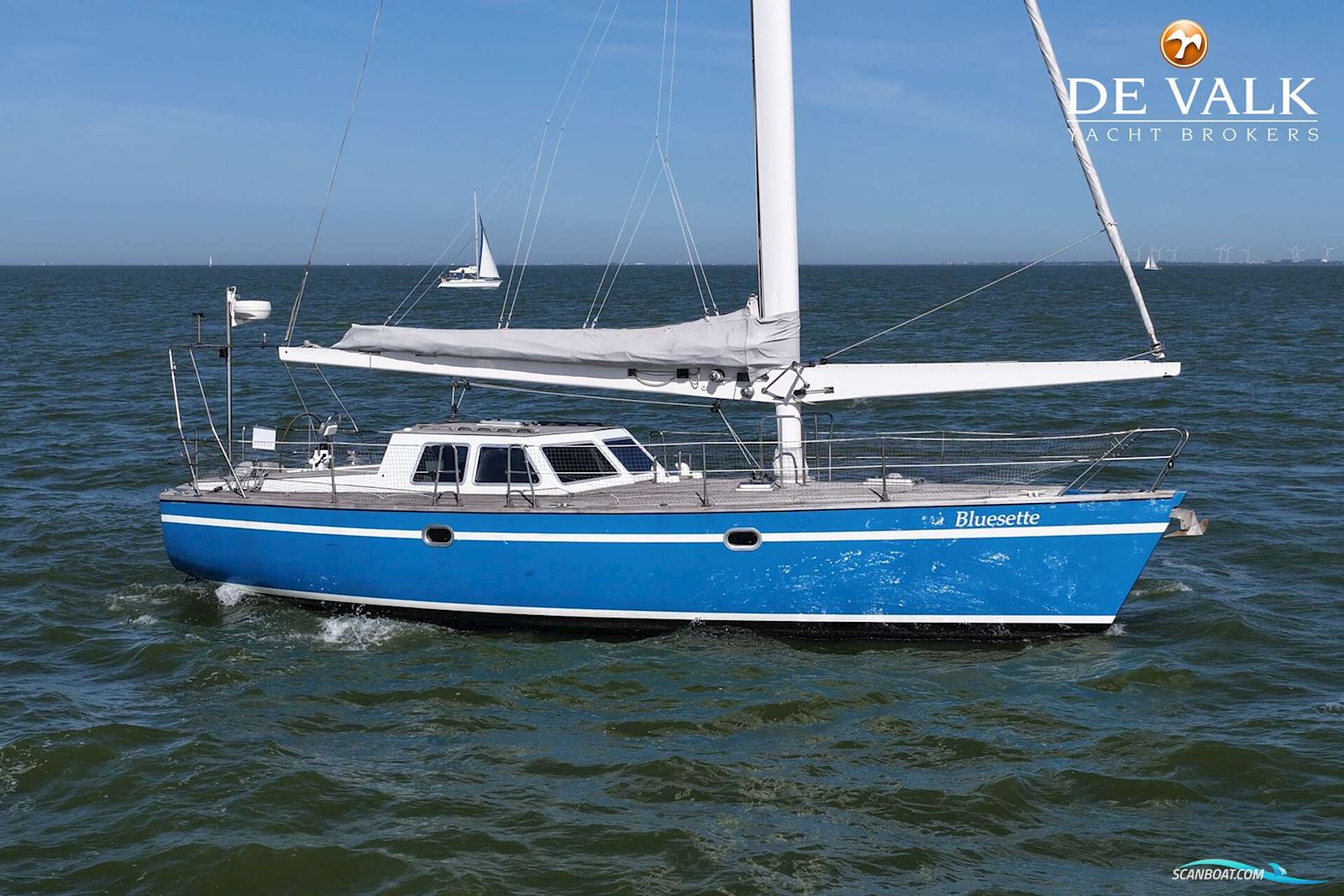van de Stadt 40 Aero Rig Sailingboat 2000, with Solé engine, The Netherlands