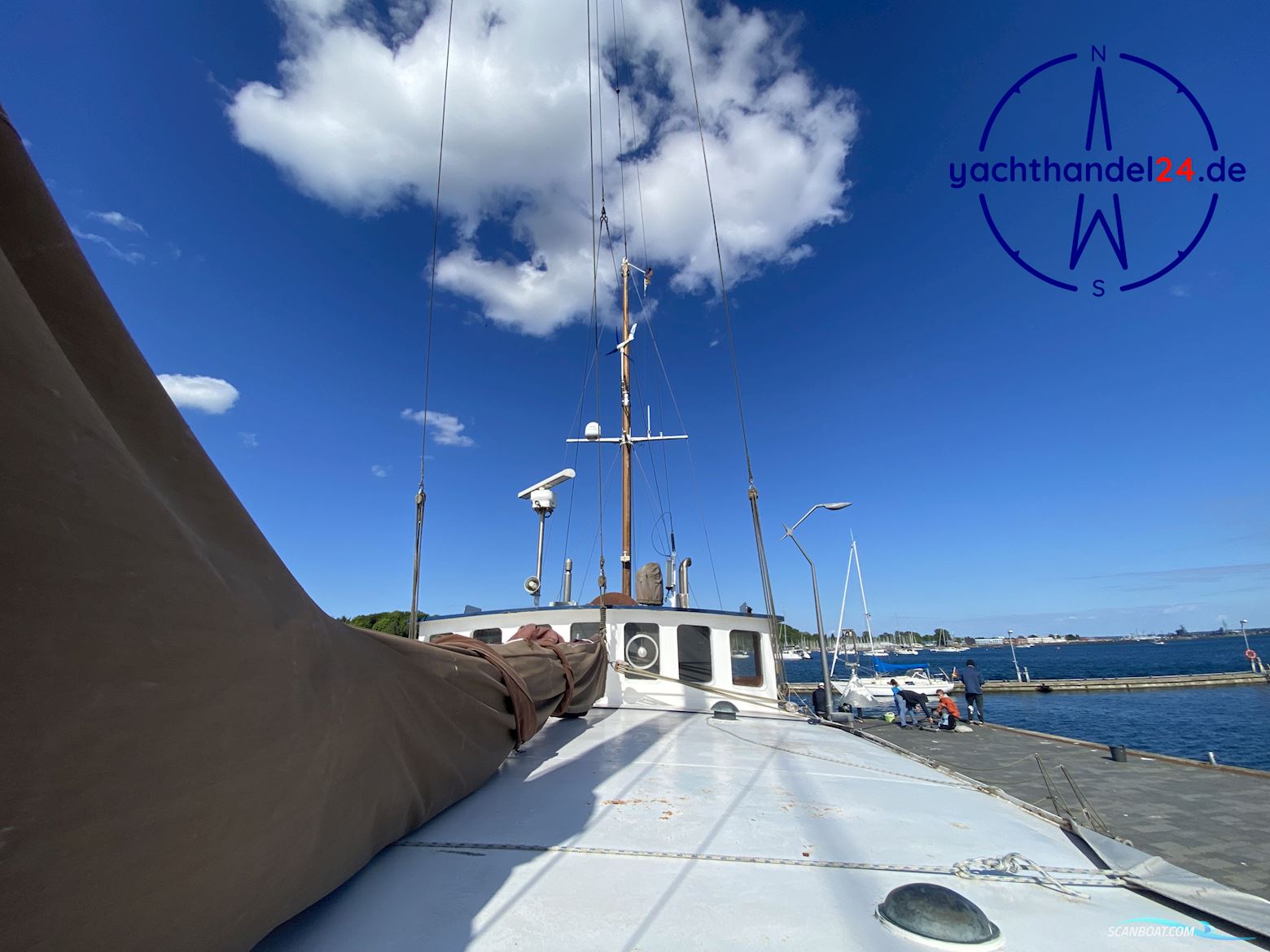 VEB Boddenwerft Damgarten Werftbau Eiche auf Eiche