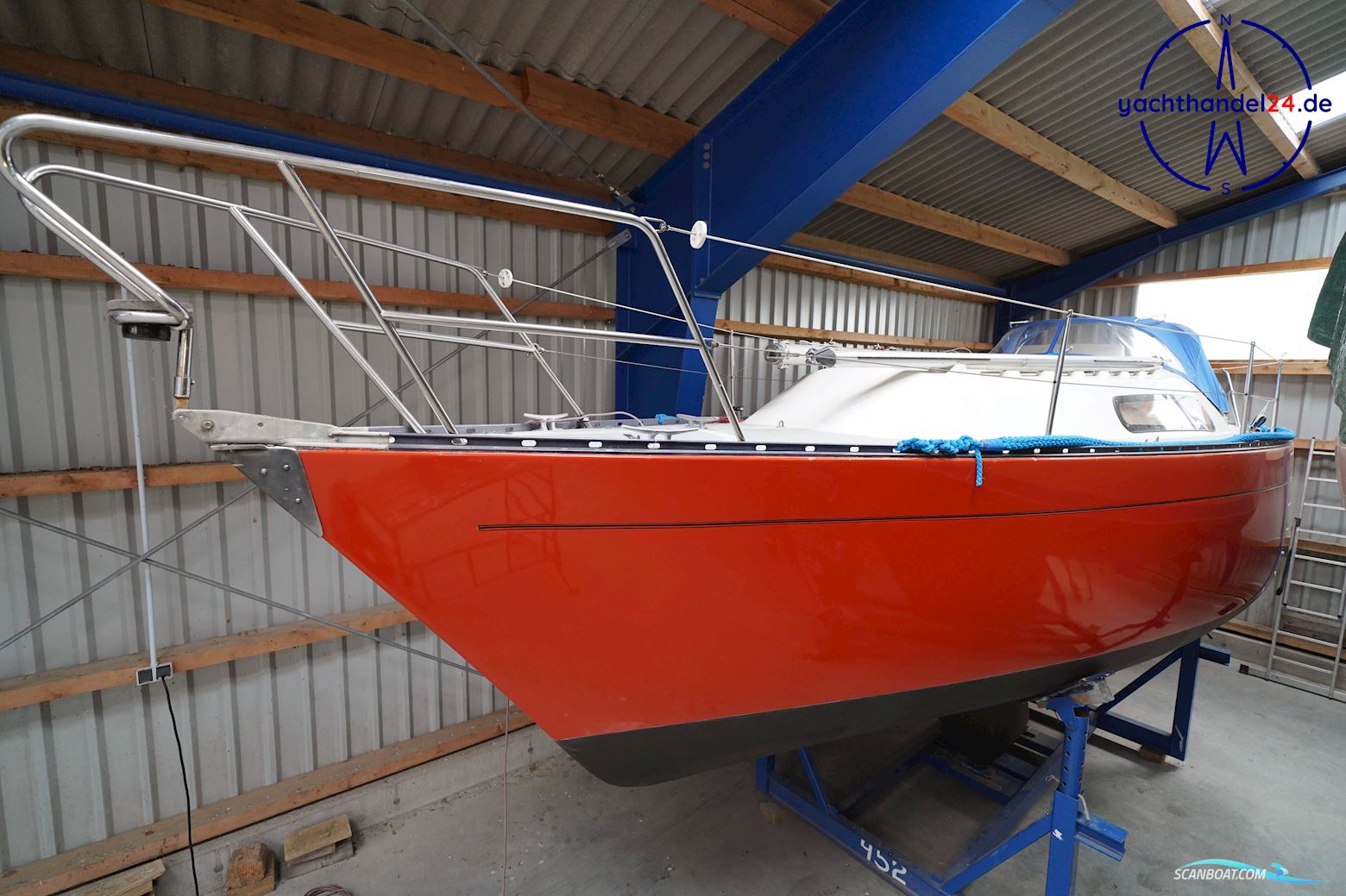 Verl 900 Sailingboat 1976, with Volvo Penta MD 2020 engine, Germany