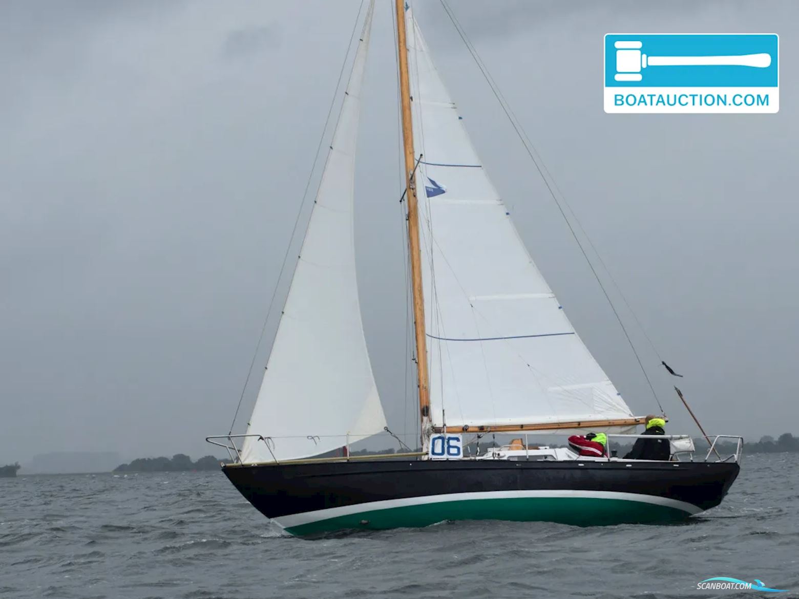 VOLKER S-Spant Sailingboat 1965, with Albin engine, The Netherlands