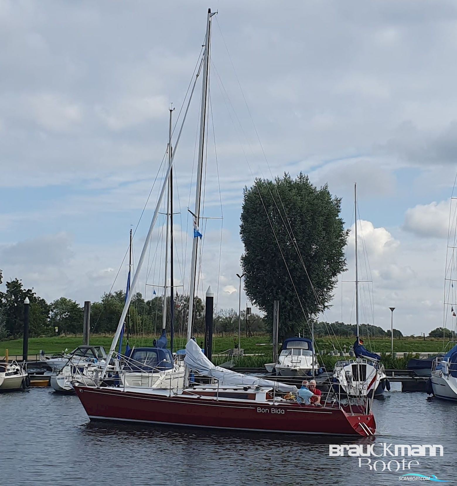 Waarschip 1010 Sailingboat 1990, with Sole engine, The Netherlands