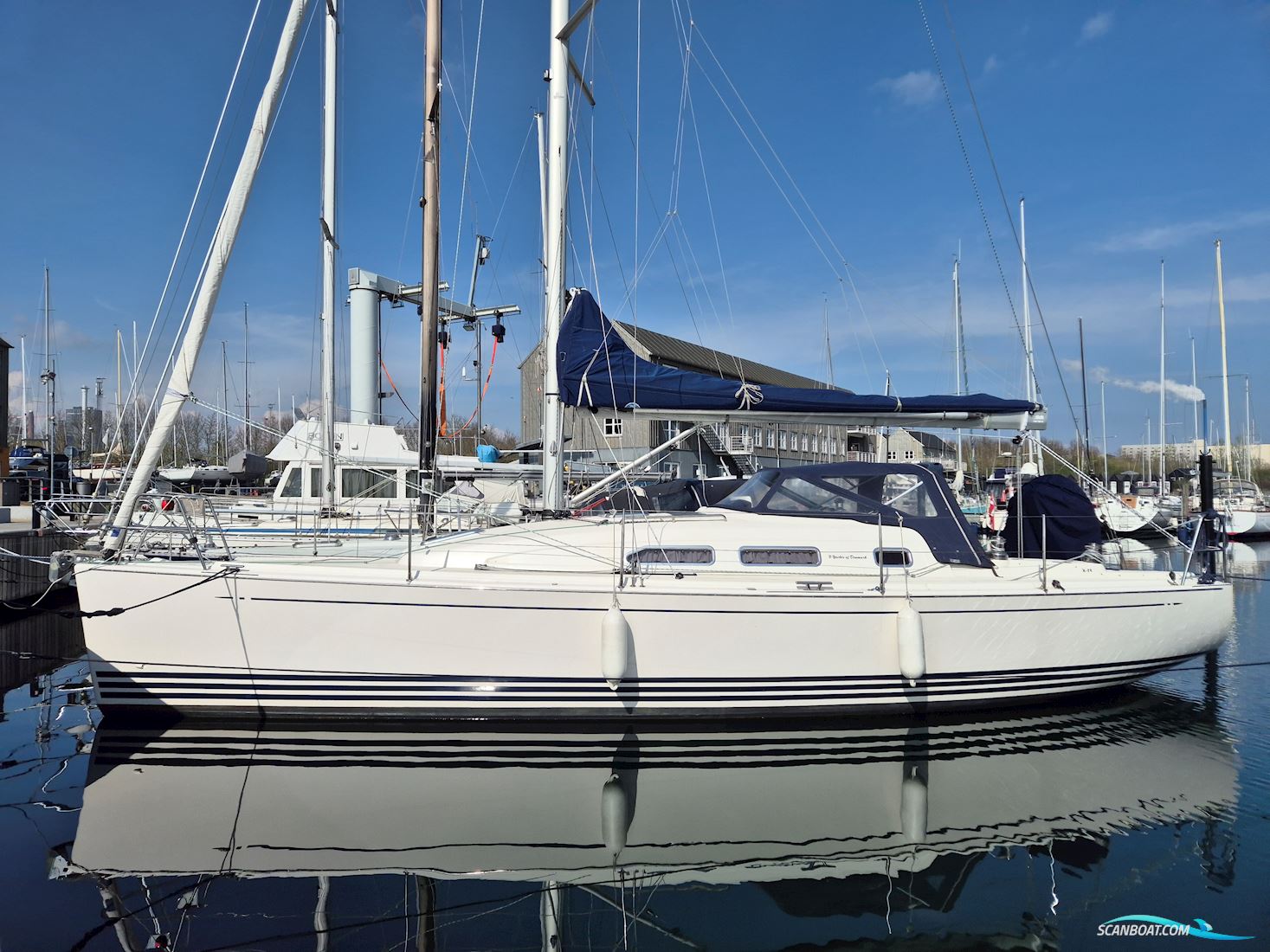 X-34 X-Yachts Sailingboat 2008, with Yanmar, 3YM20 engine, Denmark