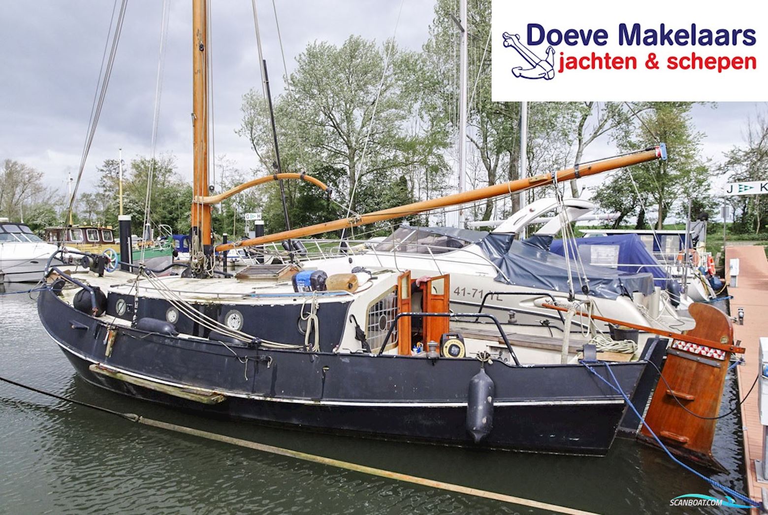 Zeeschouw 9.50 Sailingboat 1976, with Ford Lehman<br />510E engine, The Netherlands