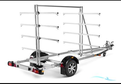 161000B - 1000KG X-LINE Kano & Kajaktrailer Bootstrailer 2024, Dänemark