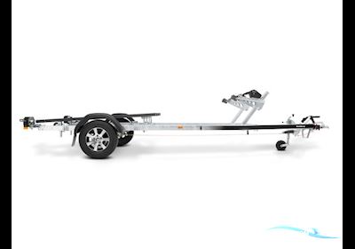 Pwc21200Brax - 1200KG X-Line Trailer Til 2 Vandscootere m/ Led Lys & Bremsespulesystem Bootstrailer 2024, Dänemark