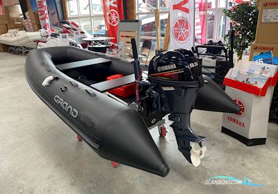 Grand S300 M/ Yamaha F9,9 Sport Gummibåt / Rib 2024, med Yamaha F9,9 Sport motor, Danmark