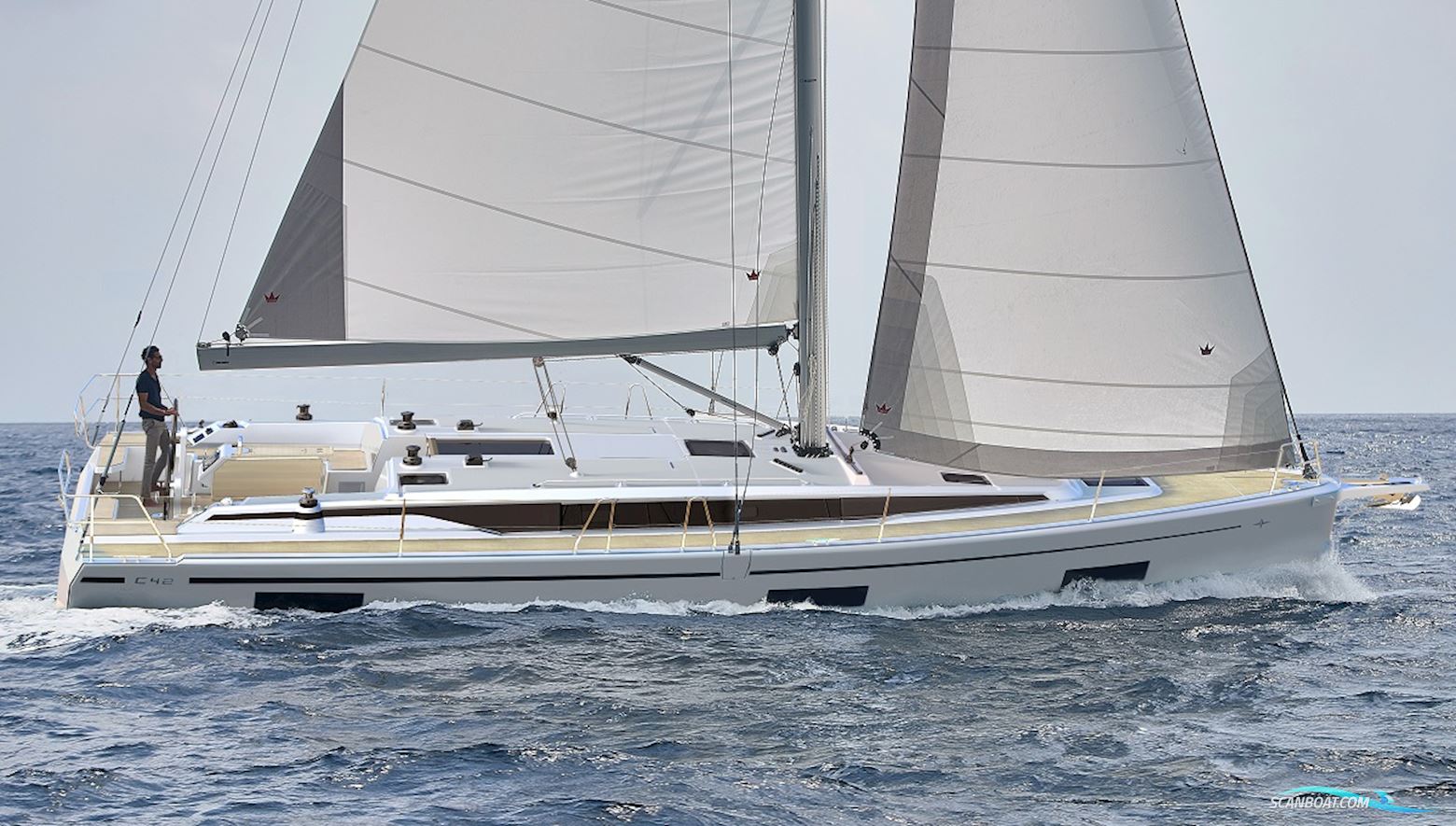 Bavaria C42 Segelbåt 2024, med Yanmar motor, Danmark