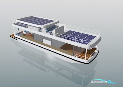 DiviNavi M-420 Houseboat Single Level Huizen aan water 2024, The Netherlands