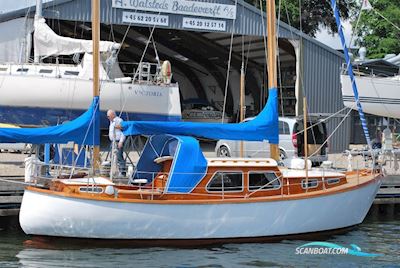Walsted Boatyard Bianca Design 33 Ketch No. 0 Mahogni Segelboot 1970, mit Volvo Penta 2030 motor, Dänemark