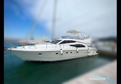 Ferretti 530 Motorboot 2005, mit Caterpiller C12 motor, Italien