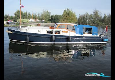 Ex-Politieboot 10.50 Motor boat 1942, with Perkins engine, The Netherlands