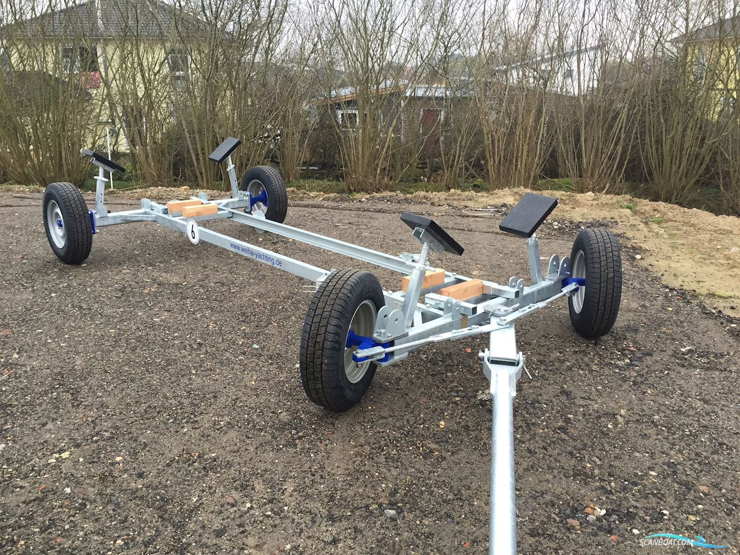 Hafentrailer von 1,9 bis 33 Tonnen