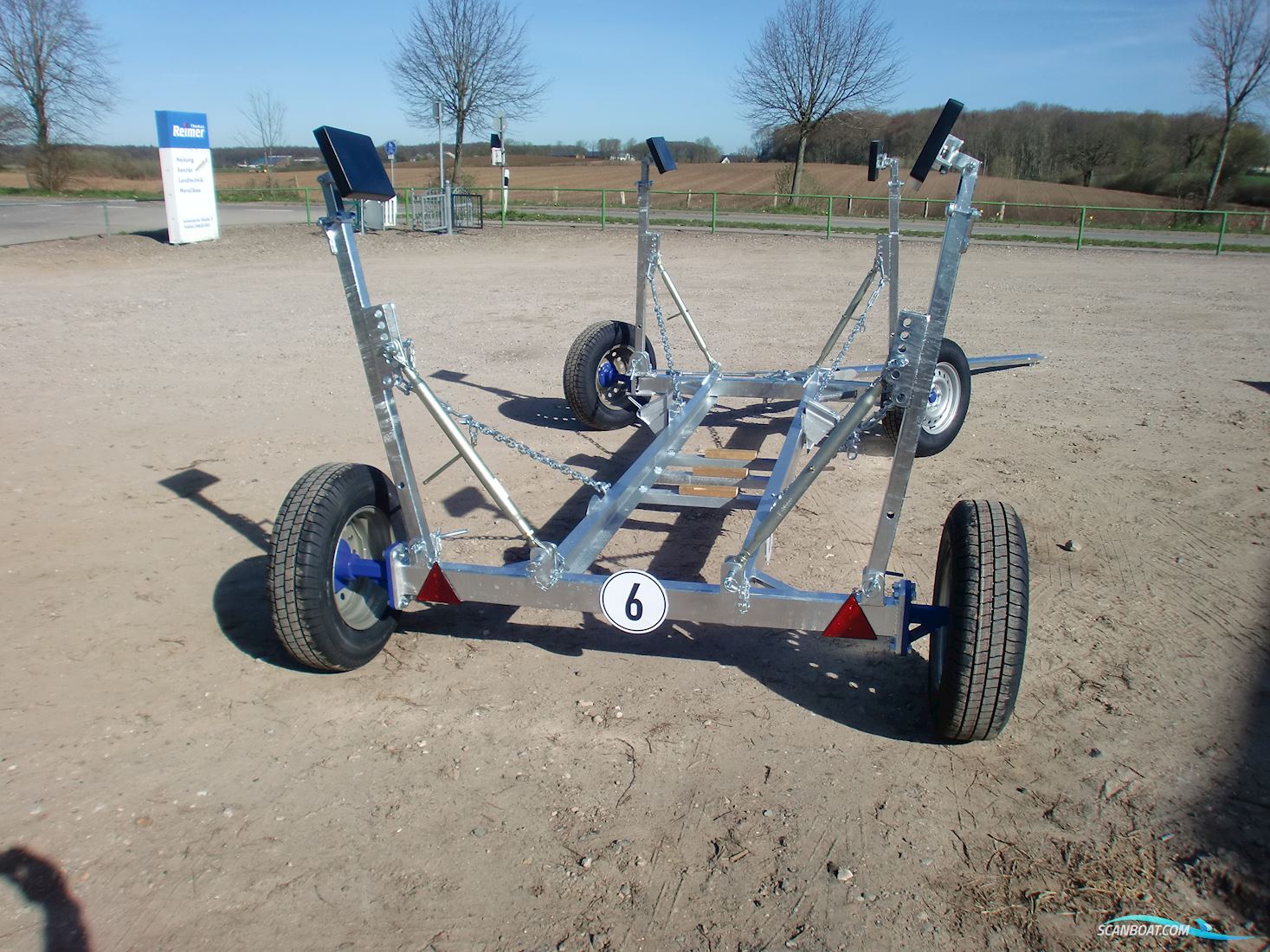 Hafentrailer von 1,9 bis 33 Tonnen