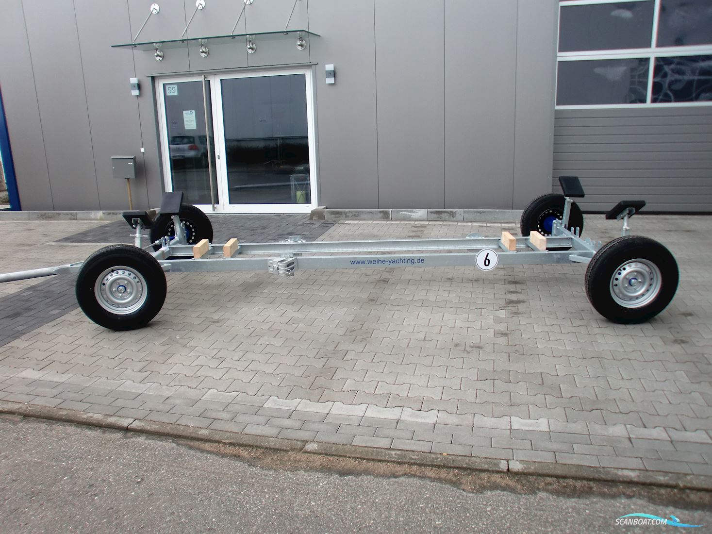 Hafentrailer von 1,9 bis 33 Tonnen