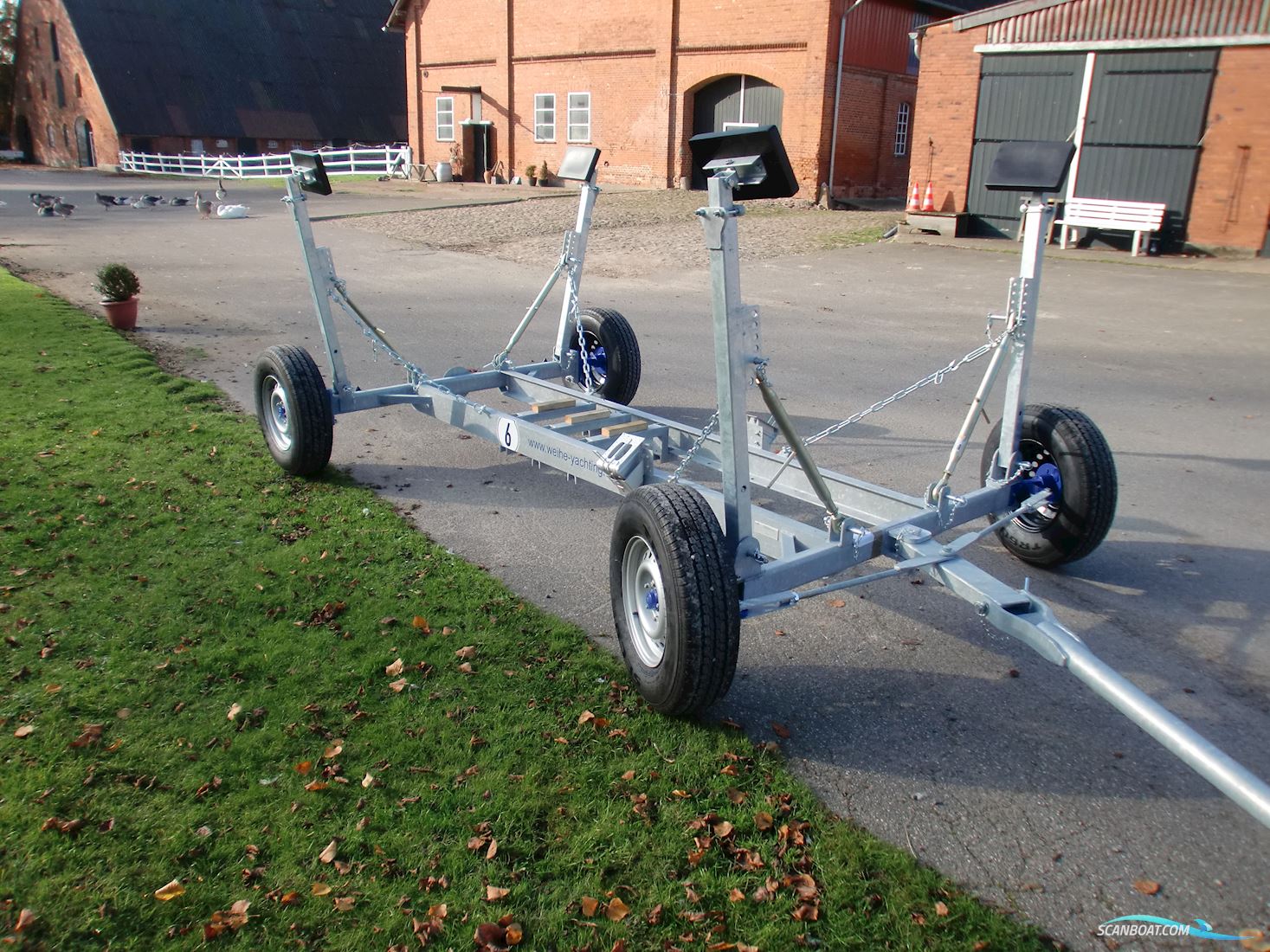 Hafentrailer von 1,9 bis 33 Tonnen