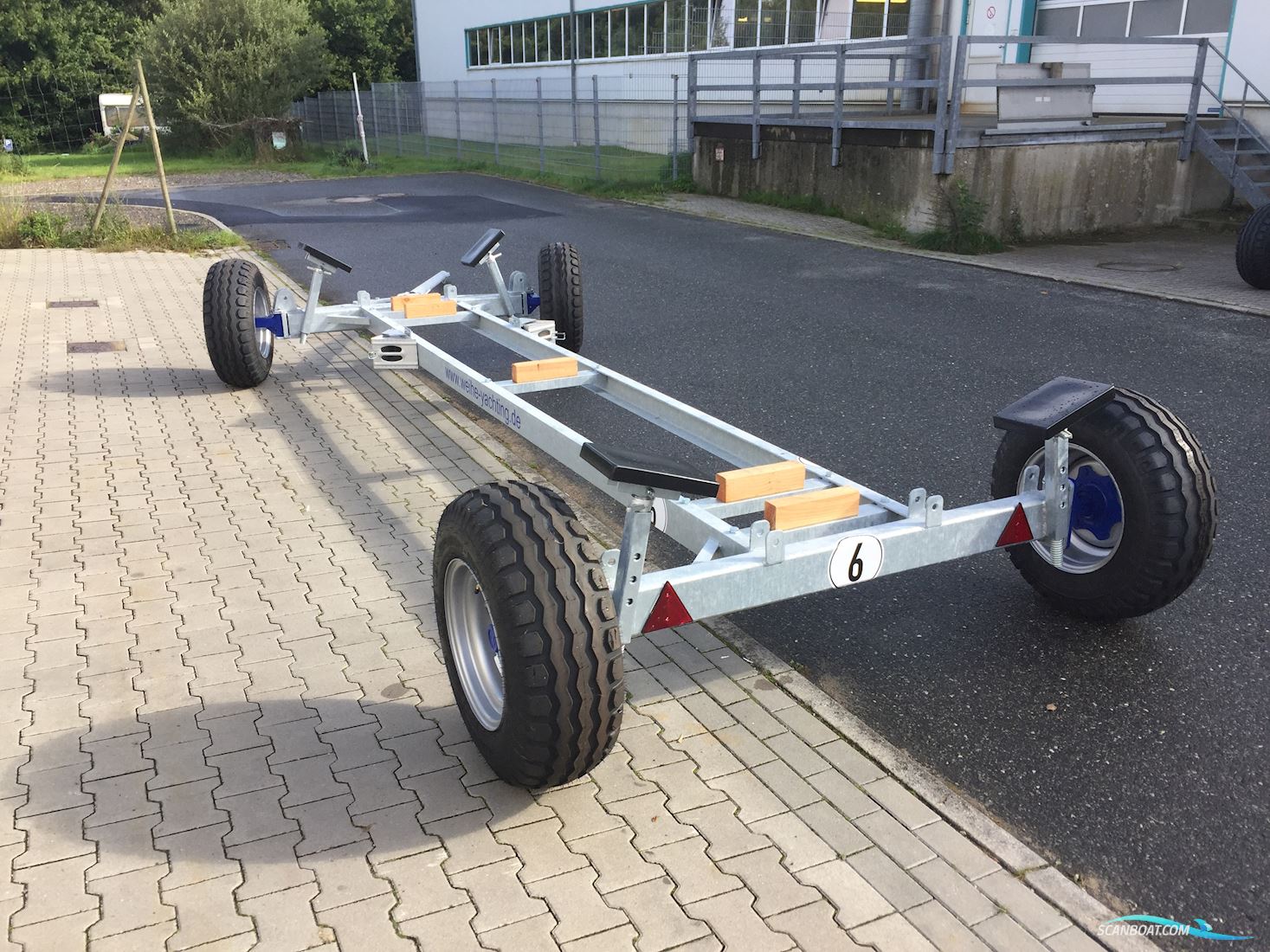 Hafentrailer von 1,9 bis 33 Tonnen