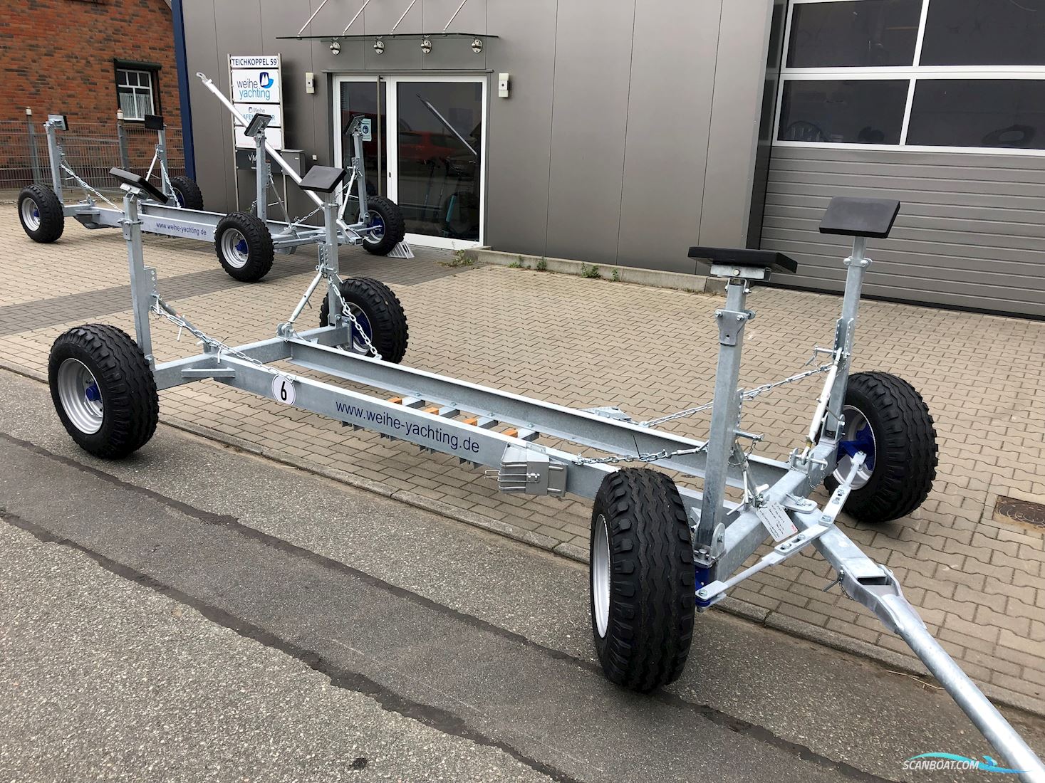 Hafentrailer von 1,9 bis 33 Tonnen