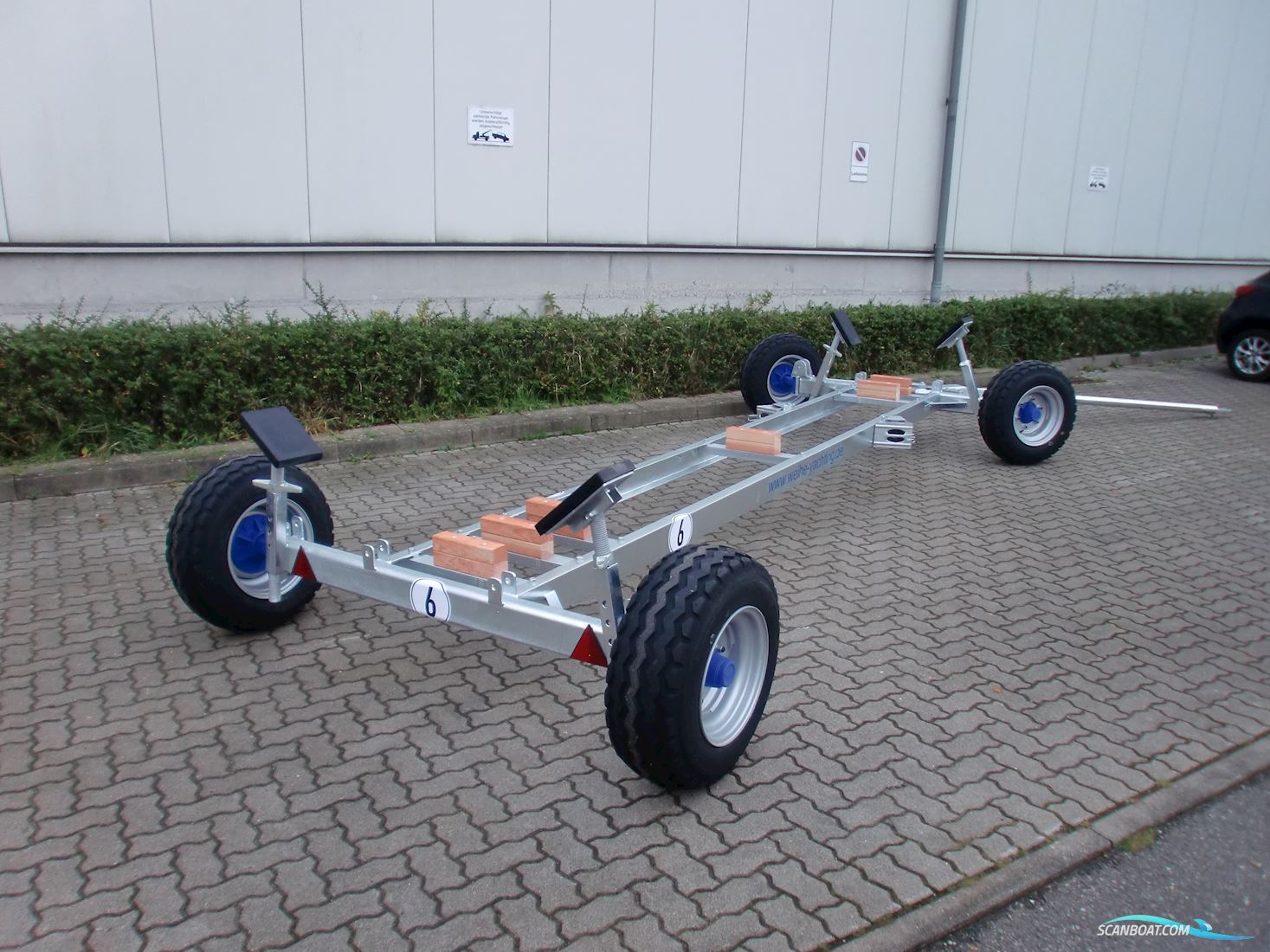 Hafentrailer von 1,9 bis 33 Tonnen