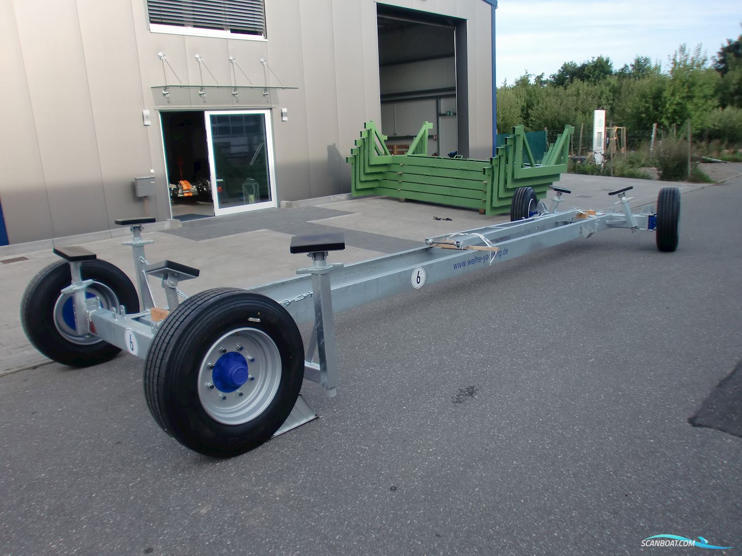 Hafentrailer von 1,9 bis 33 Tonnen