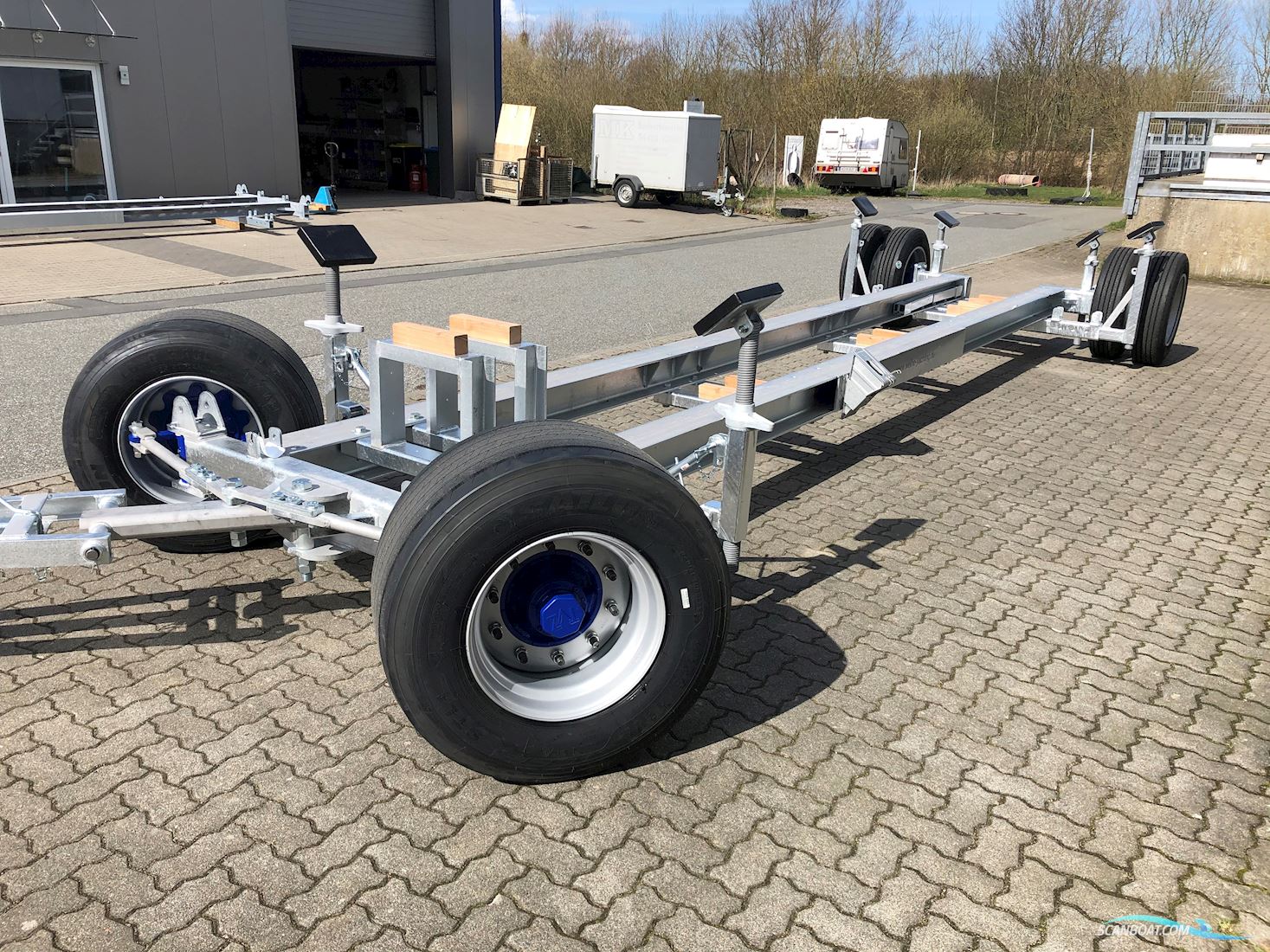 Hafentrailer von 1,9 bis 33 Tonnen