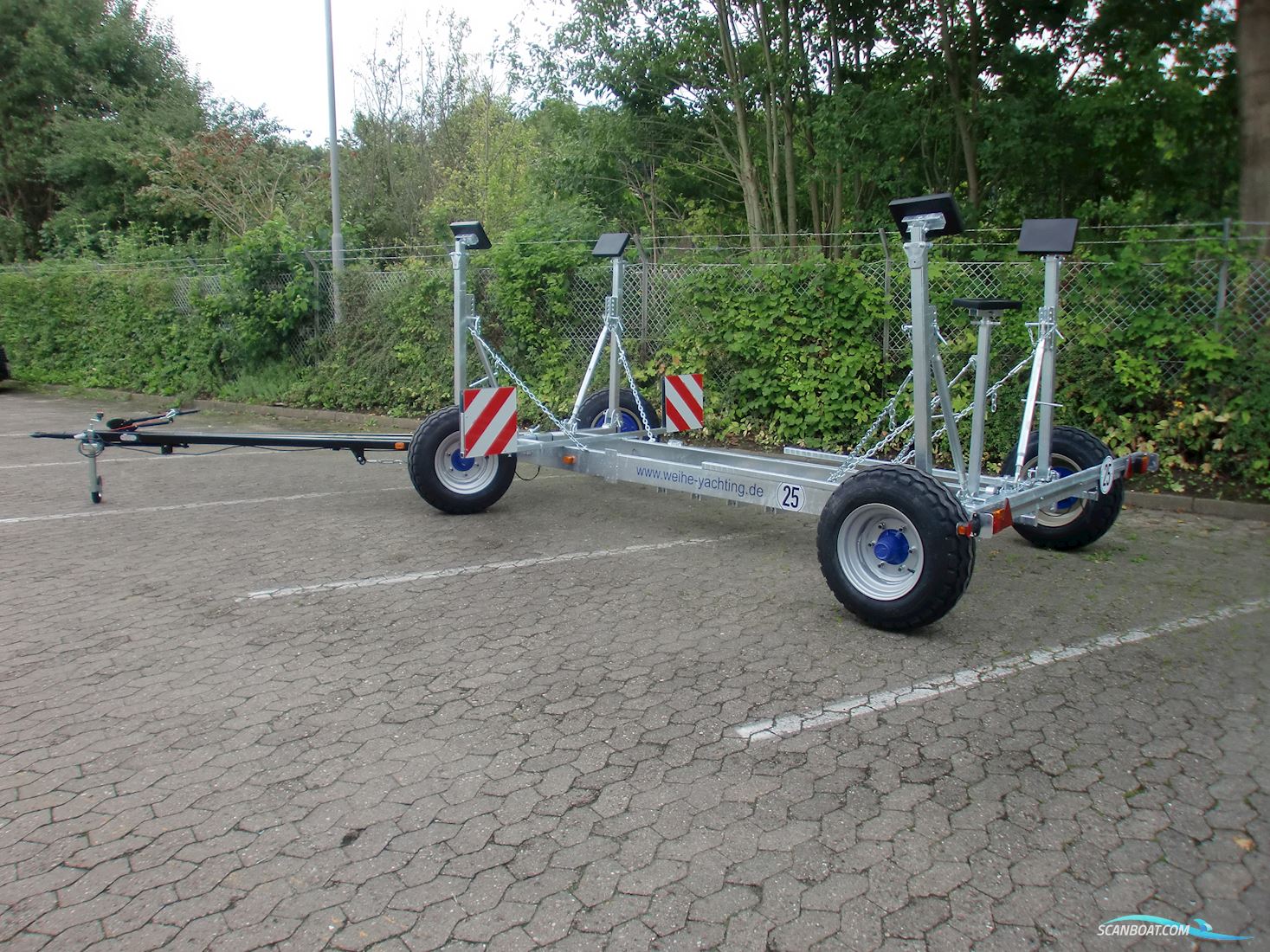 Hafentrailer von 1,9 bis 33 Tonnen