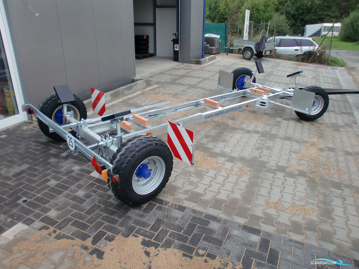 Hafentrailer von 1,9 bis 33 Tonnen