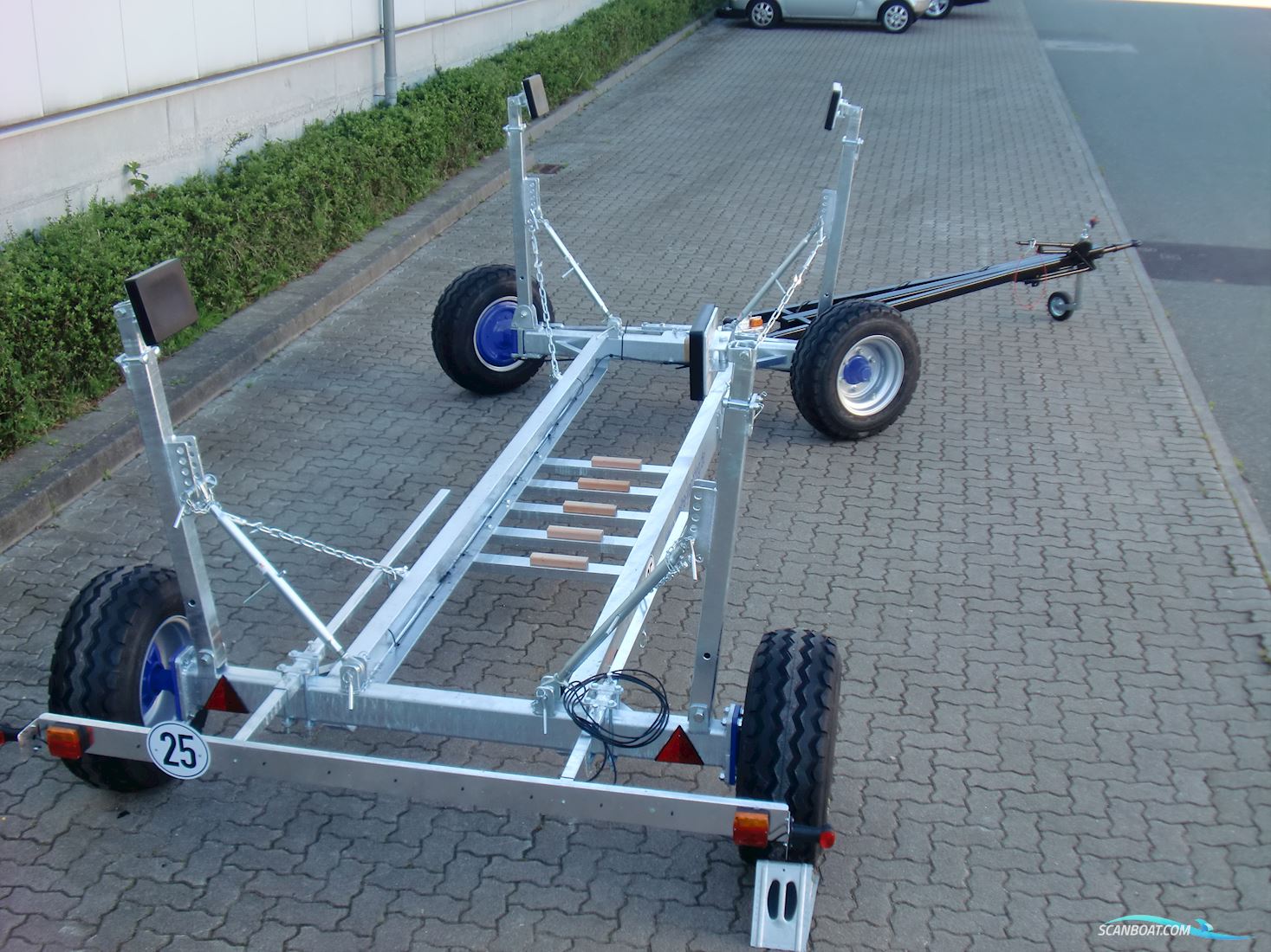 Hafentrailer von 1,9 bis 33 Tonnen