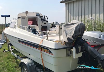 Motorbåd Ryds 485 FC Motor boat 1998, with Mariner MA-F 50 engine, Denmark